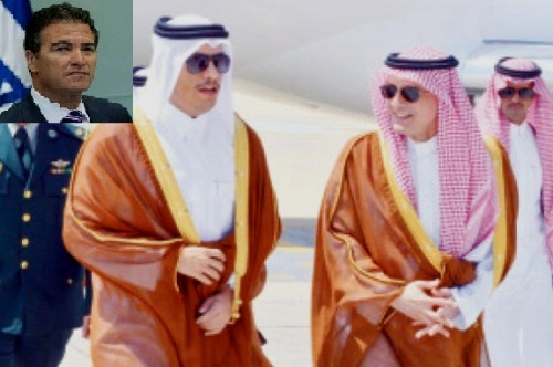 وزيرا الخارجية السعودي والقطري يلتقيان رئيس «الموساد» الصهيوني وزيرا الخارجية السعودي والقطري يلتقيان رئيس «الموساد» الصهيوني