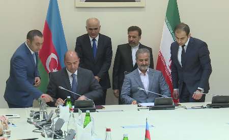 ايران وجمهورية اذربيجان توقعان علي اربع مذكرات للتفاهم المشترك ايران وجمهورية اذربيجان توقعان علي اربع مذكرات للتفاهم المشترك