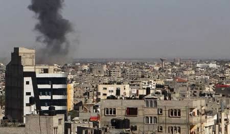 حمله بمب افكن های رژیم صهیونیستی به غزه