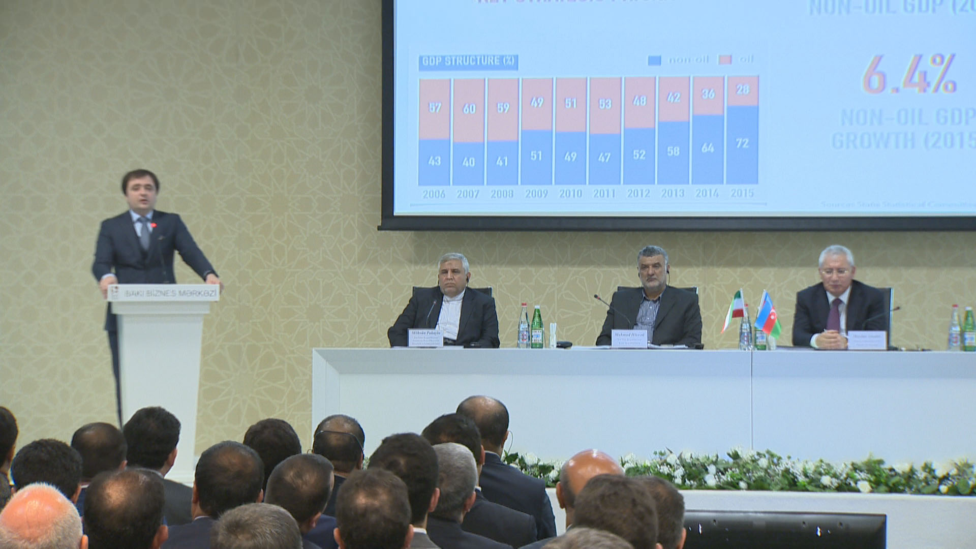 همایش اقتصادی مشترك ایران و جمهوری آذربایجان برگزار شد
