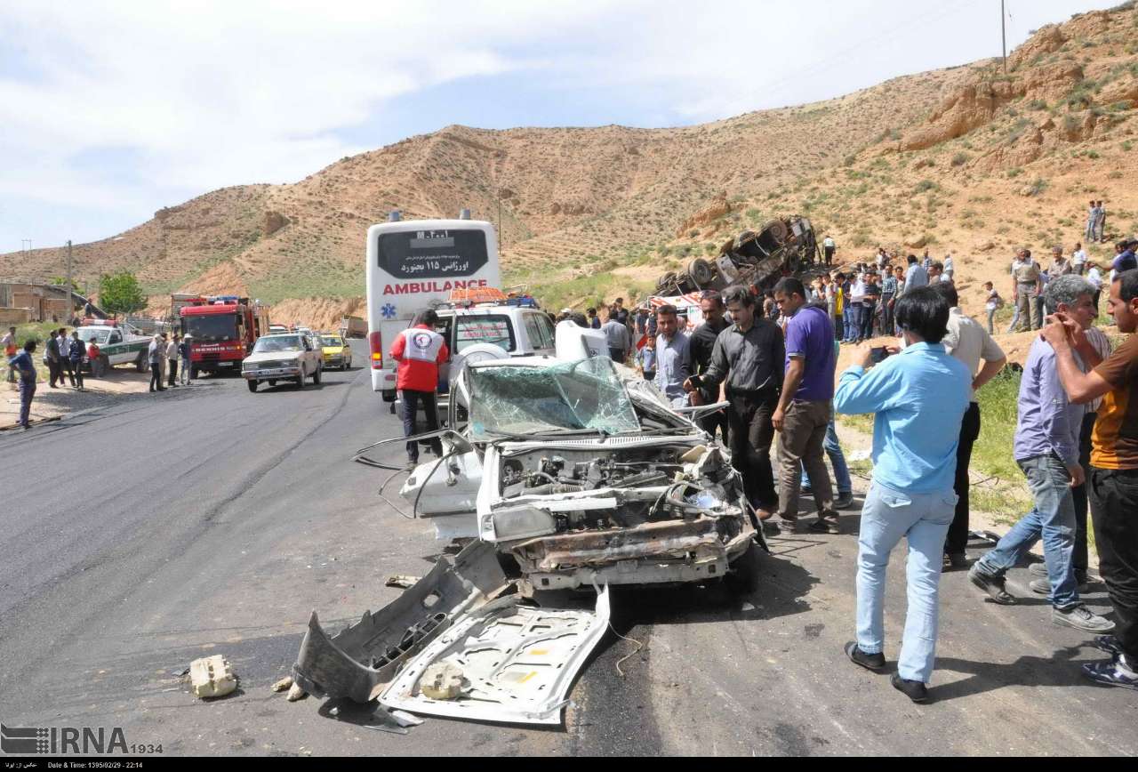 شمار جانباختگان تصادفات جاده‌ای در خراسان رضوی کاهش یافت