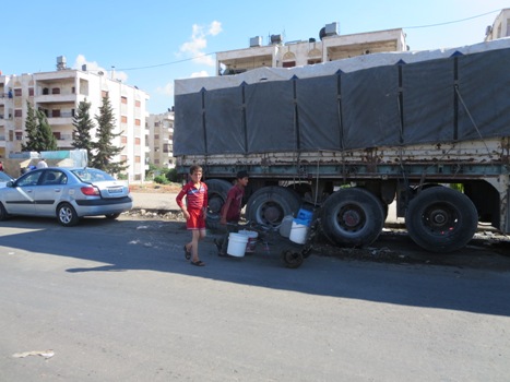 بی آبی حلب وارد دهمین روز شد