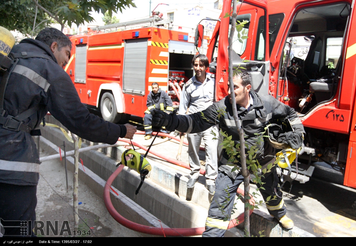 آتش نشانان کرجی ۱۳۸ ماموریت  امداد و نجات انجام دادند