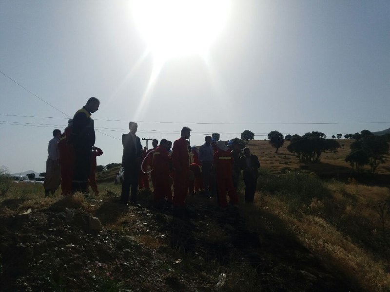 مانور اطفاي حريق در بانه برگزار شد