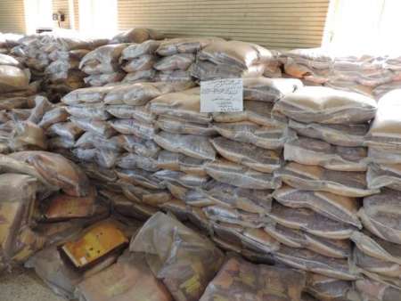 45 تن برنج قاچاق در باوی خوزستان كشف شد