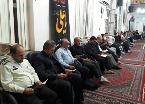 مراسم دومين شب از ليالي قدر در مساجد شهرستان كوثر برگزار شد