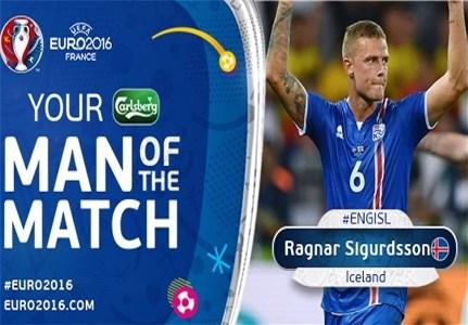 يورو 2016؛ مدافع ايسلند بهترين بازيكن ديدار برابر انگليس شد يورو 2016؛ مدافع ايسلند بهترين بازيكن ديدار برابر انگليس شد
