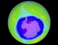 سوراخ لایه ازن درقطب جنوب درحال ترمیم است
