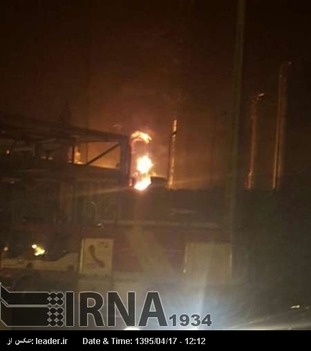 Mahşehr Petrokimya tesisindeki yangın kontrol altına alındı Mahşehr Petrokimya tesisindeki yangın kontrol altına alındı