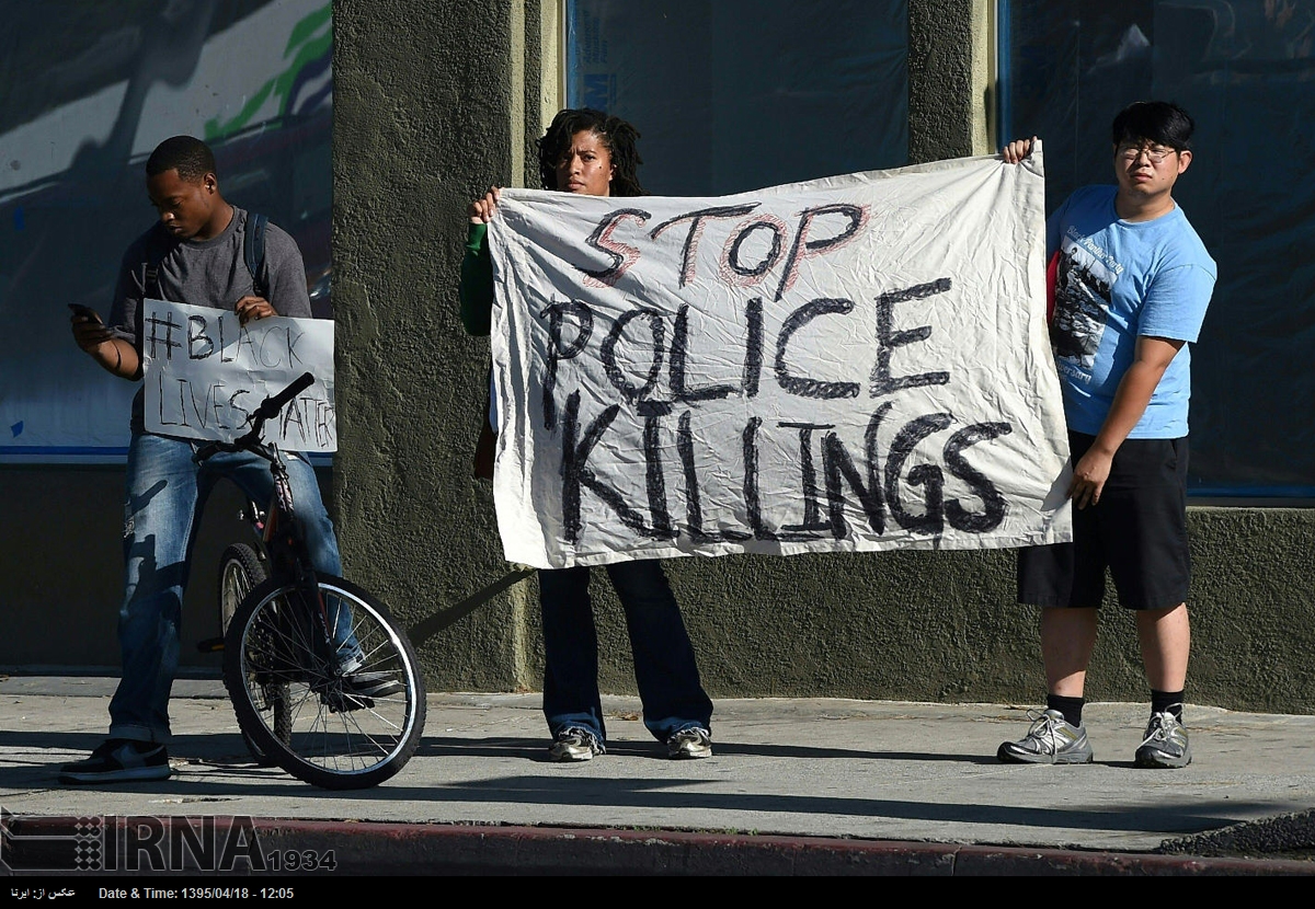 سیاهپوستان آمریکا قربانیان خشونت پلیس