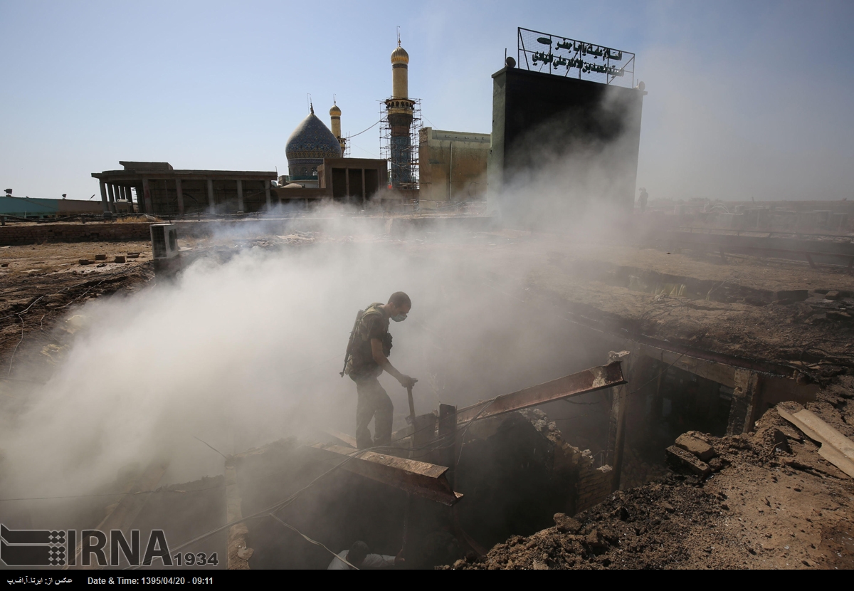 Daesh suicide attack in Iraq’s city of Balad near Samarra