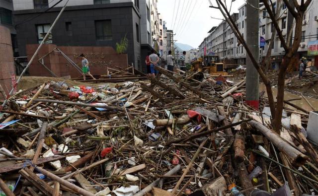 خسارت سنگین توفان «نپارتاك» در چین