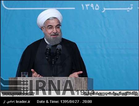 Cumhurbaşkanı Ruhani: Darbeler dönemi artık kapanmıştır Cumhurbaşkanı Ruhani: Darbeler dönemi artık kapanmıştır