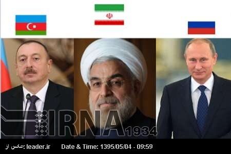 Ruhani-Putin ve Aliyev Bakü’de görüşecek Ruhani-Putin ve Aliyev Bakü’de görüşecek