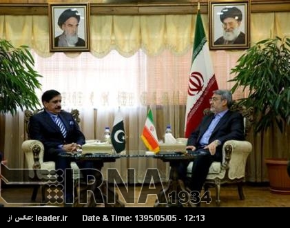Министр внутренних дел ИРИ: У Ирана и Пакистана сердечные, стратегические связи