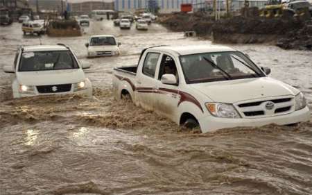 شدت بارندگی در جنوب سیستان و بلوچستان روزهای سه شنبه، چهارشنبه وشنبه
