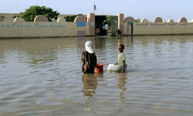 76 كشته بر اثر سيل و باران شديد در سودان