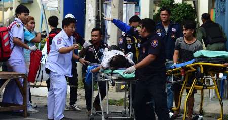 پليس تايلند چند نفر را با ظن ارتباط با انفجارهاي سريالي بازداشت كرد