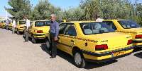 40 دستگاه تاكسی جدید به ناوگان حمل ونقل درون شهری ساوه پیوست