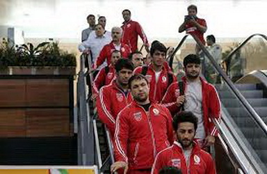 تيم ملي كشتي آزاد به كشور بازگشت تيم ملي كشتي آزاد به كشور بازگشت