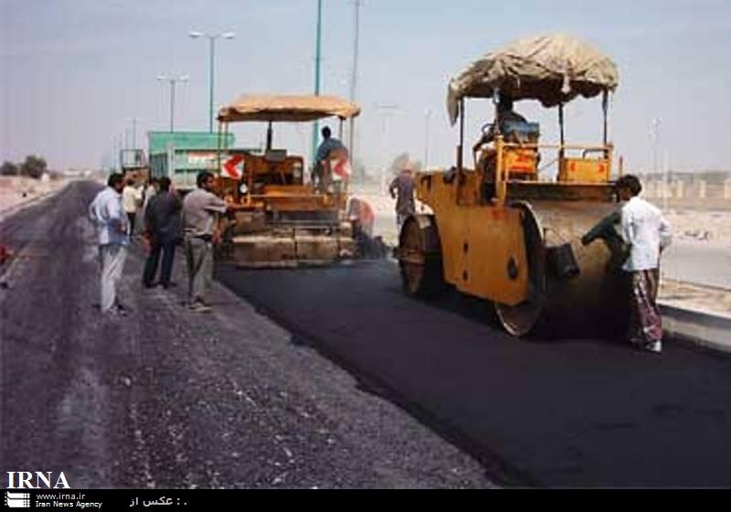 روكش آسفالت راه مهرستان به ايرانشهر بهره برداري شد