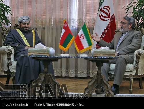 ایران،عمان کی دوستی تمام تر باہمی مفادات سے بالاتر ہے: ایرانی وزیر داخلہ ایران،عمان کی دوستی تمام تر باہمی مفادات سے بالاتر ہے: ایرانی وزیر داخلہ