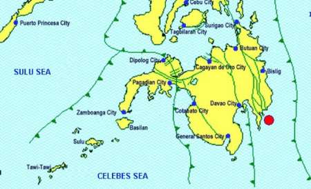 زلزله 6.5 ریشتری فیلیپین خسارت و تلفاتی نداشت