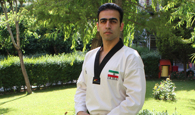 Iranian taekwonoka snatches bronze in Poomsae Champs