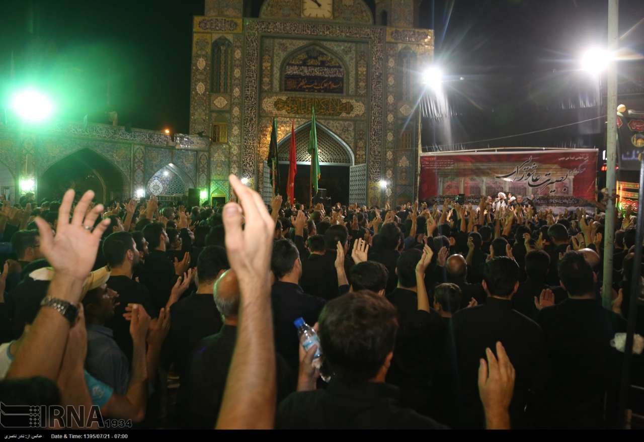 سوگواری شب تاسوعای حسینی در بندرعباس