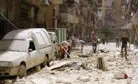 دو كشته و 22 زخمي در حمله خمپاره اي تروريست ها به حلب سوريه