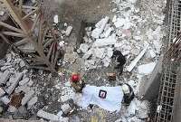 سقوط مرگبار یك كارگر از طبقه چهارم ساختمانی در همدان