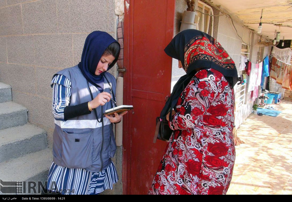 دوازدهمین روز سرشماری نفوس و مسکن در شهرستان مرزی پاوه از توابع استان کرمانشاه
