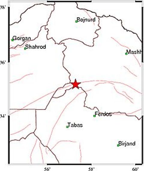 زمين لرزه 3 ريشتري در بردسكن