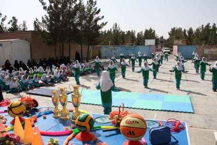 آغاز سومين دوره المپياد هاي ورزشي درون مدرسه اي در البرز