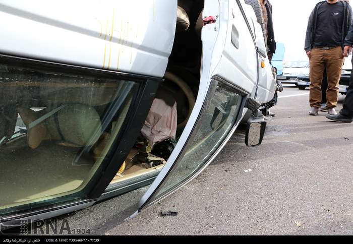 سانحه رانندگی در  شهرستان  تیران و کرون ۶ مصدوم برجاگذاشت