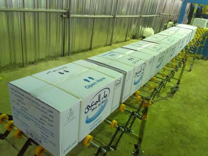 واحد تصفیه و بسته بندی آب شرب مصرفی زایران در سامرا راه اندازی شد