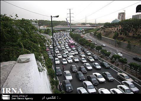 كاهش 40 درصدی ترافیك صبحگاهی تهران نسبت به هفته گذشته