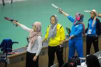 تيراندازان ايراني در تپانچه بادي زنان به چهارم ،‌هفتم و هشتمي بسنده كردند