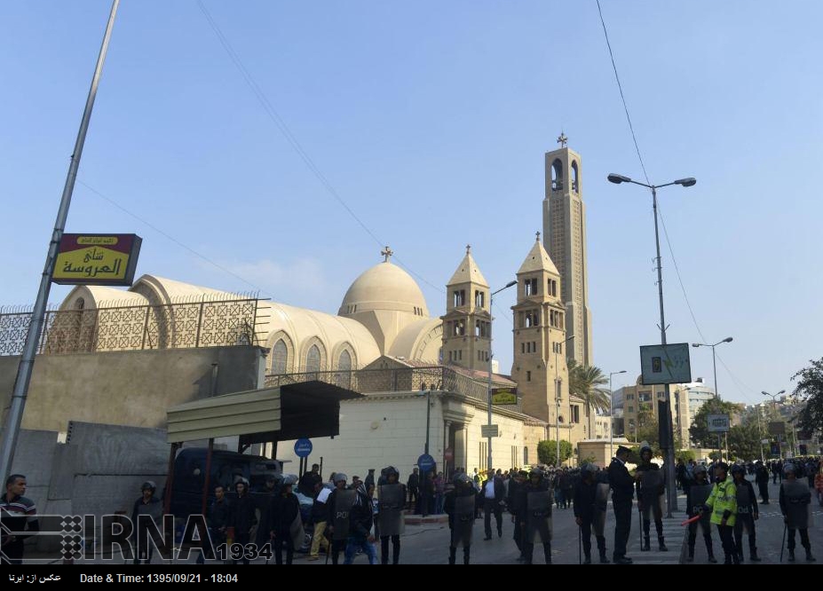 مصر - انفجار تروریستی در کلیسای ارتدوکس ها در قاهره