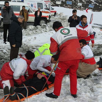 مانور امداد و نجات جاده ای در سردشت برگزار شد