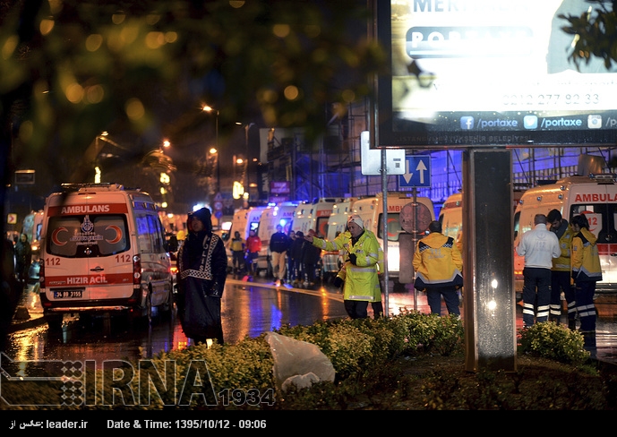 В результате нападения на ночной клуб в Стамбуле погибли 39 человек В результате нападения на ночной клуб в Стамбуле погибли 39 человек