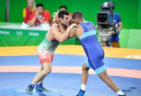 El luchador grecorromano iraní, Ghasem Rezaei, el tercer destacado del mundo en categoría de 98 Kg