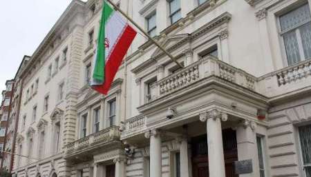 Iran's flag at Iranian embassy in Vienna flown at half-mast Iran's flag at Iranian embassy in Vienna flown at half-mast