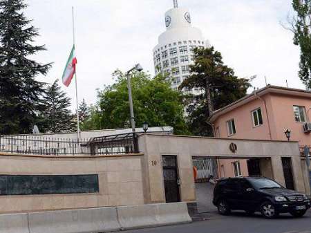 Flags flying at half-mast at Iranian embassies worldwide Flags flying at half-mast at Iranian embassies worldwide