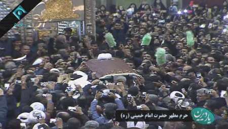 Ayatollah Rafsanjani laid to rest in Imam Khomeini mausoleum Ayatollah Rafsanjani laid to rest in Imam Khomeini mausoleum