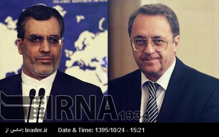 İran ve Rusya Dışişleri Bakan yardımcıları Suriye ve Ortadoğu konularını incelediler İran ve Rusya Dışişleri Bakan yardımcıları Suriye ve Ortadoğu konularını incelediler