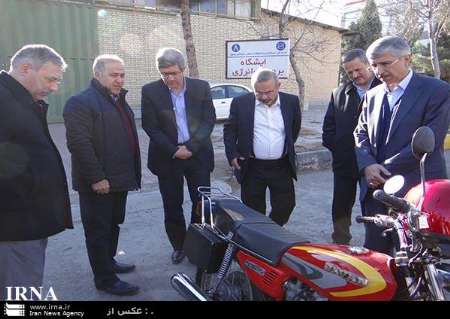 موتورسیكلت هیبریدی در مشهد ساخته شد