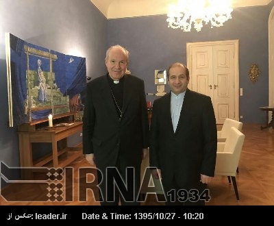 Avusturya Katolikleri lideri bölgeye barışın getirmesi için İran’ın çabalarını takdir etti