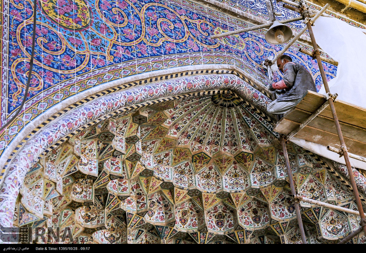 بازسازی مسجد «وکیل» شیراز