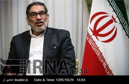 شام امن عمل، آستانہ مذاكرات ميں امريكہ كا كوئي كردار نہيں ہوگا: ايڈميرل شمخاني شام امن عمل، آستانہ مذاكرات ميں امريكہ كا كوئي كردار نہيں ہوگا: ايڈميرل شمخاني